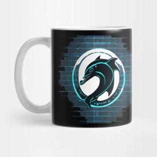 Dolphin Punk Mug